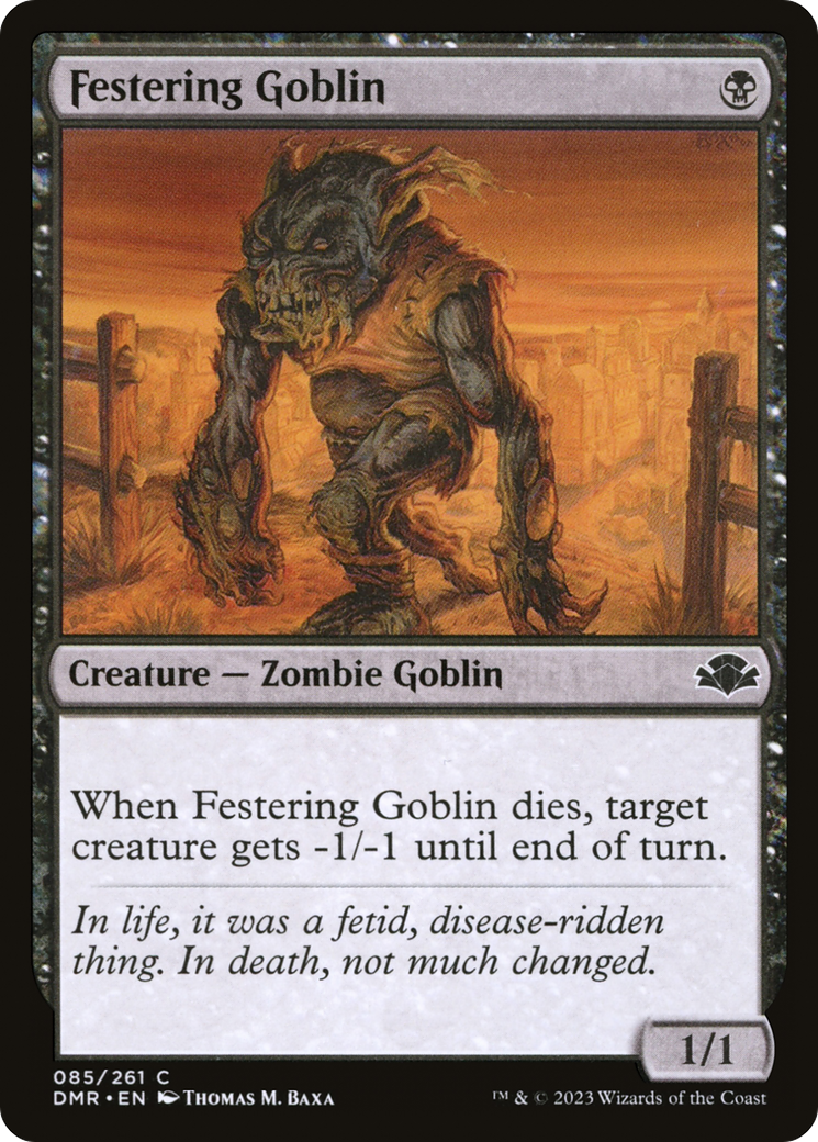 Festering Goblin [Dominaria Remastered] - Magic: The Gathering - Card Brawlers | Quebec | Canada |