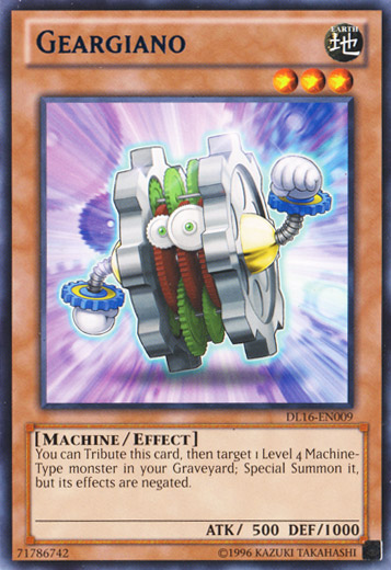 Geargiano (Blue) [DL16-EN009] Rare - Yu-Gi-Oh! - Card Brawlers | Quebec | Canada |