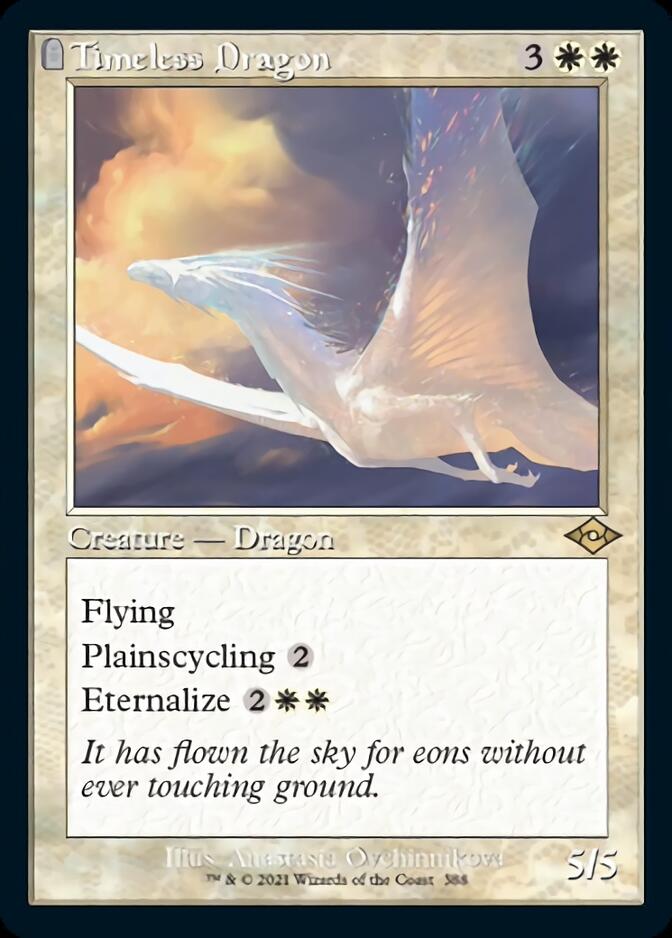 Timeless Dragon (Retro Foil Etched) [Modern Horizons 2] - Magic: The Gathering - Card Brawlers | Quebec | Canada |