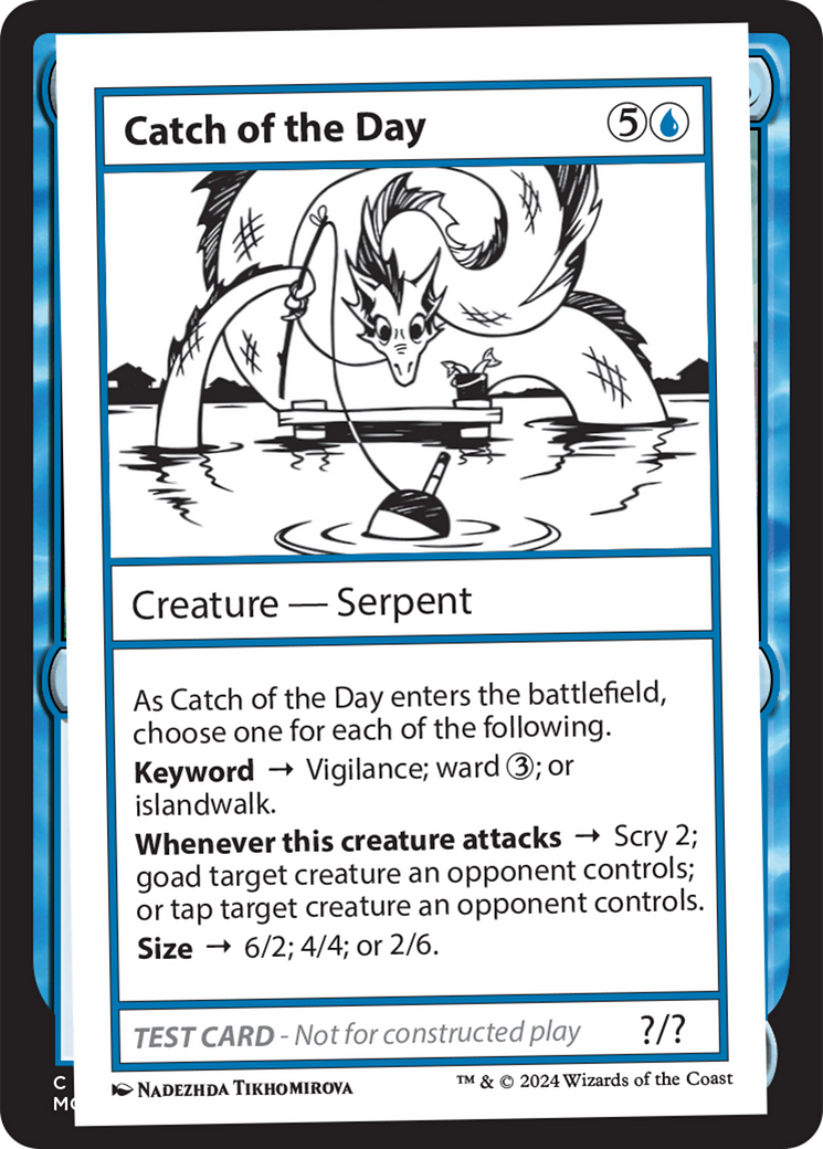Catch of the Day [Mystery Booster 2 Playtest Cards] - Magic: The Gathering - Card Brawlers | Quebec | Canada |