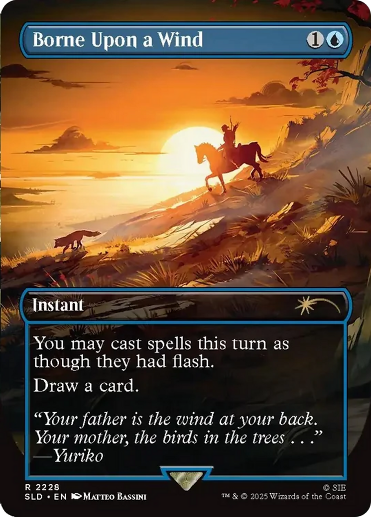 Borne Upon a Wind [Secret Lair Drop Series] - Magic: The Gathering - Card Brawlers | Quebec | Canada |