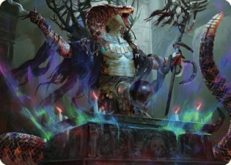 Sivriss, Nightmare Speaker Art Card (32) [Commander Legends: Battle for Baldur's Gate Art Series] - Magic: The Gathering - Card Brawlers | Quebec | Canada |