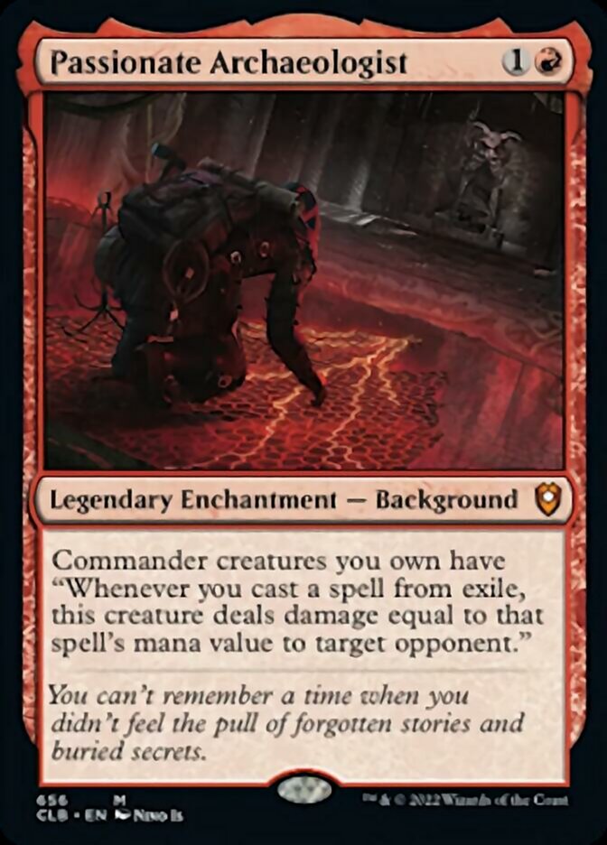 Passionate Archaeologist [Commander Legends: Battle for Baldur's Gate] - Magic: The Gathering - Card Brawlers | Quebec | Canada |