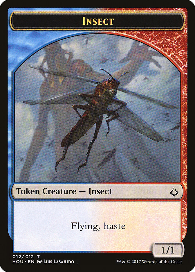 Champion of Wits // Insect Double-Sided Token [Hour of Devastation Tokens] - Magic: The Gathering - Card Brawlers | Quebec | Canada |