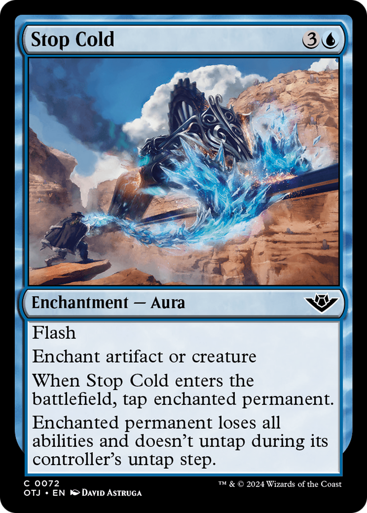 Stop Cold [Outlaws of Thunder Junction] - Magic: The Gathering - Card Brawlers | Quebec | Canada |
