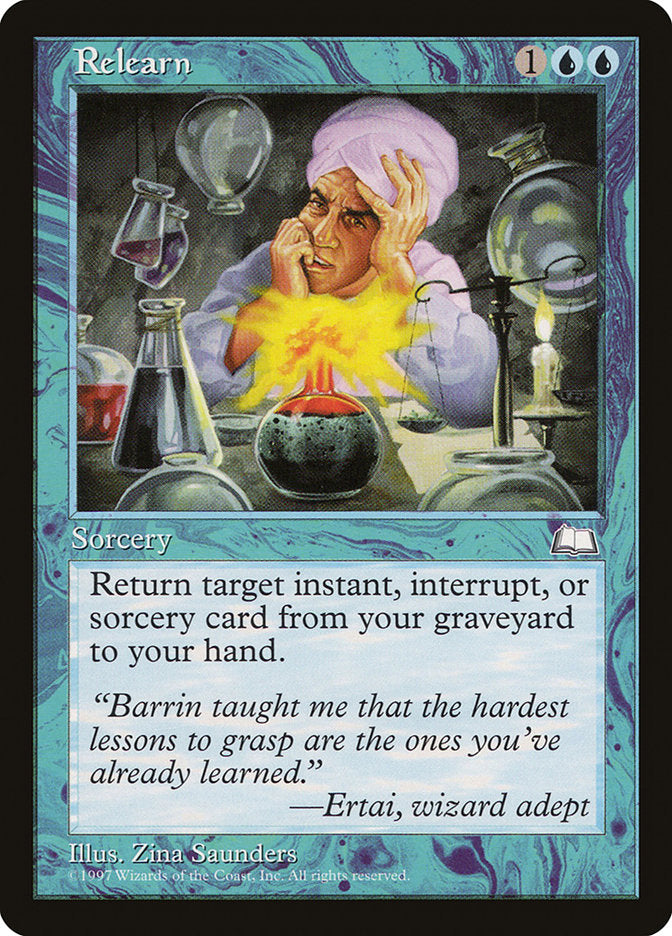 Relearn [Weatherlight] - Magic: The Gathering - Card Brawlers | Quebec | Canada |