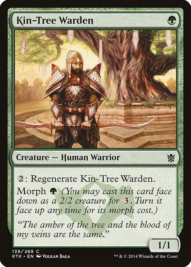 Kin-Tree Warden [Khans of Tarkir] - Magic: The Gathering - Card Brawlers | Quebec | Canada |