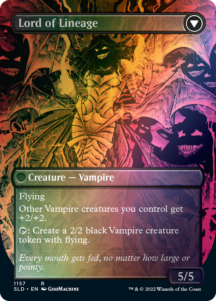 Bloodline Keeper // Lord of Lineage (Borderless) [Secret Lair: From Cute to Brute] - Magic: The Gathering - Card Brawlers | Quebec | Canada |