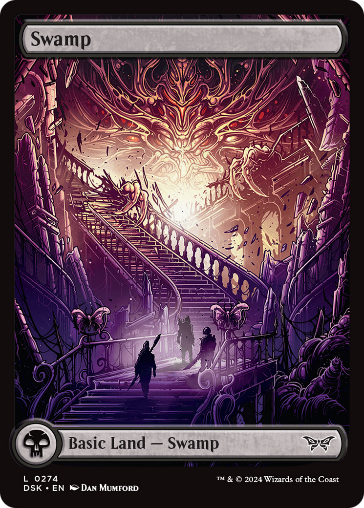 Swamp (274) - Full Art [Duskmourn: House of Horror] - Magic: The Gathering - Card Brawlers | Quebec | Canada |
