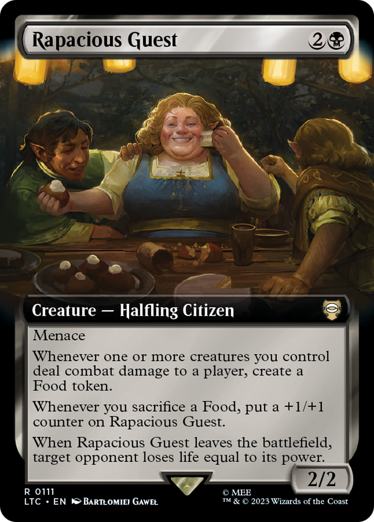 Rapacious Guest (Extended Art) [The Lord of the Rings: Tales of Middle-Earth Commander] - Magic: The Gathering - Card Brawlers | Quebec | Canada |