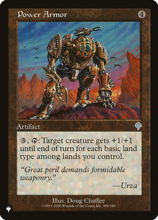 Power Armor [The List] - Magic: The Gathering - Card Brawlers | Quebec | Canada |