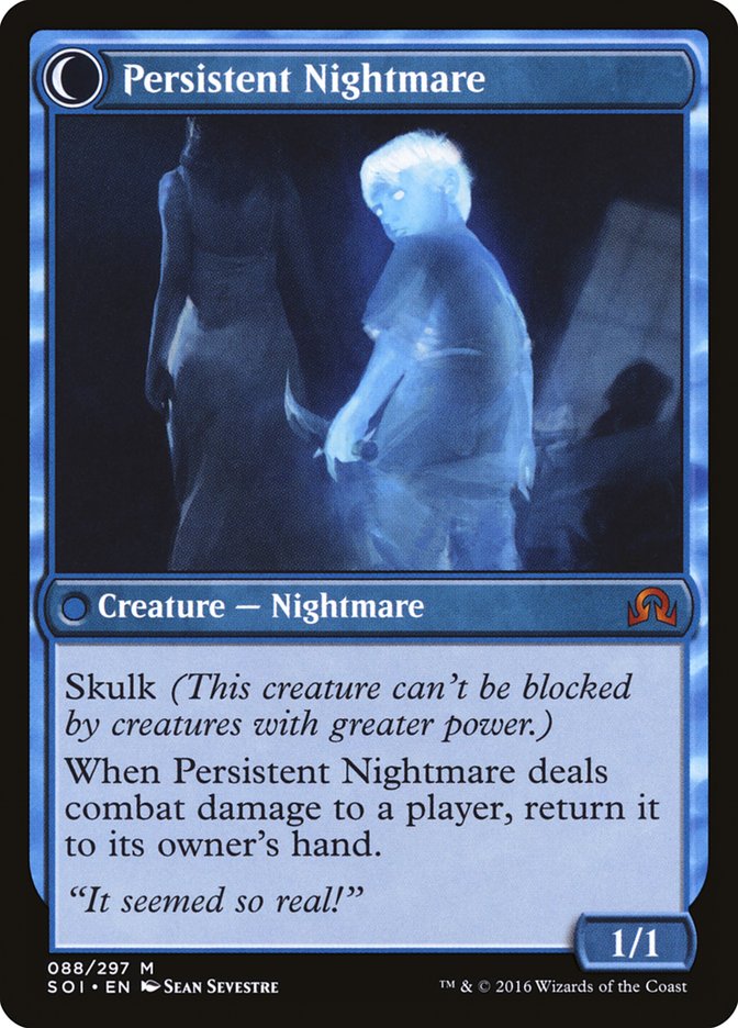 Startled Awake // Persistent Nightmare [Shadows over Innistrad] - Magic: The Gathering - Card Brawlers | Quebec | Canada |
