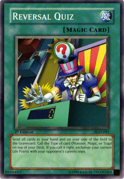 Reversal Quiz [PGD-092] Common - Yu-Gi-Oh! - Card Brawlers | Quebec | Canada |