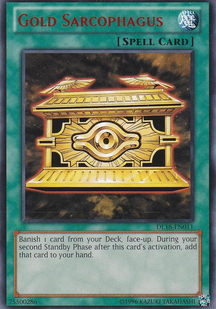 Gold Sarcophagus (Red) [DL18-EN011] Rare - Yu-Gi-Oh! - Card Brawlers | Quebec | Canada |