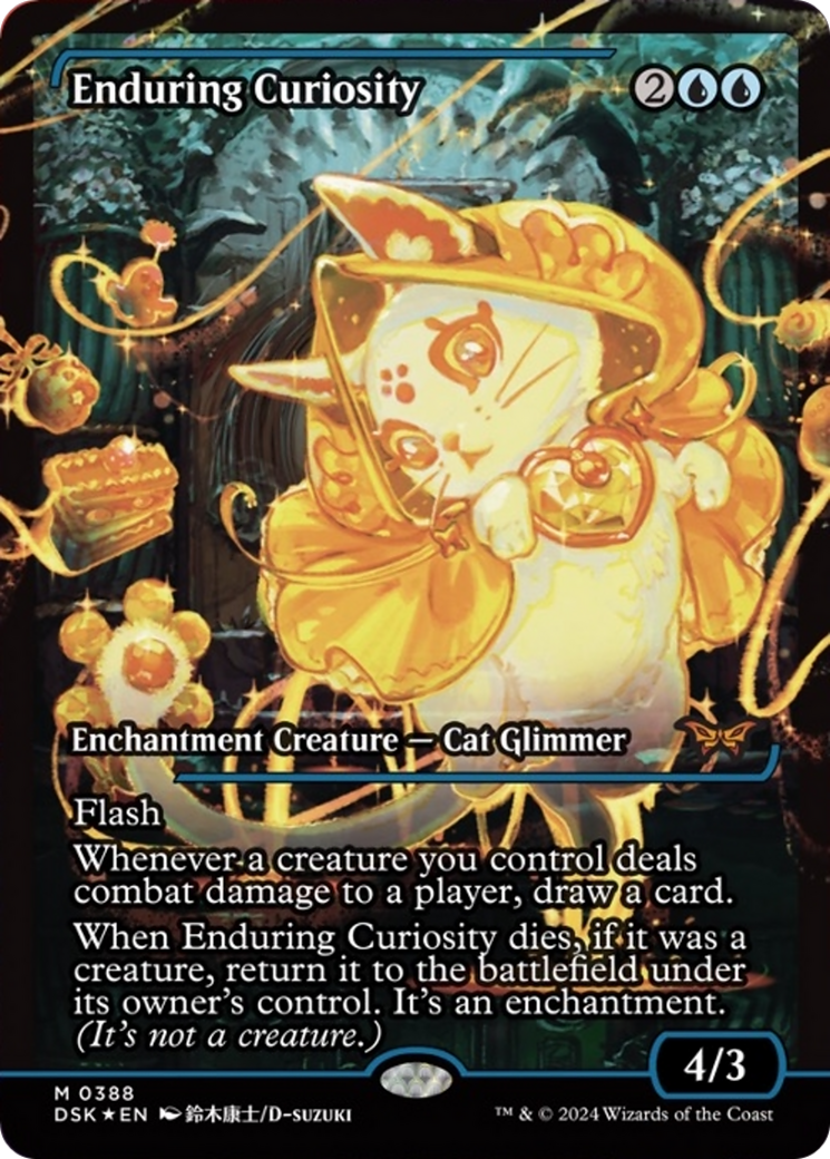 Enduring Curiosity (Japan Showcase) [Duskmourn: House of Horror] - Magic: The Gathering - Card Brawlers | Quebec | Canada |