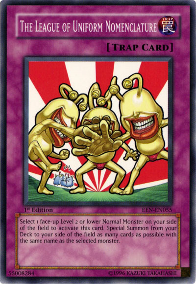 The League of Uniform Nomenclature [EEN-EN055] Common - Yu-Gi-Oh! - Card Brawlers | Quebec | Canada |