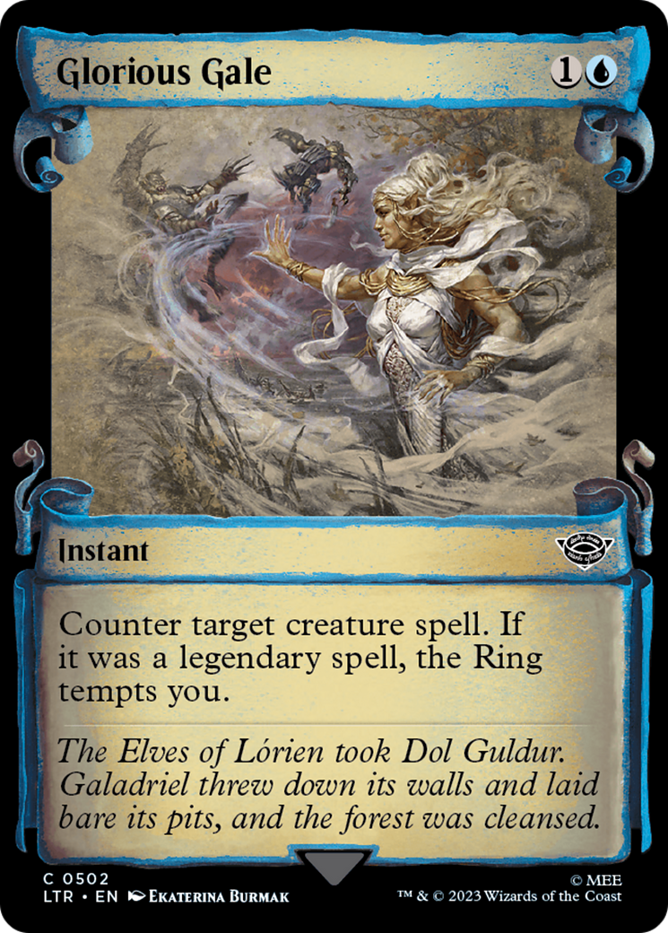 Glorious Gale [The Lord of the Rings: Tales of Middle-Earth Showcase Scrolls] - Magic: The Gathering - Card Brawlers | Quebec | Canada |