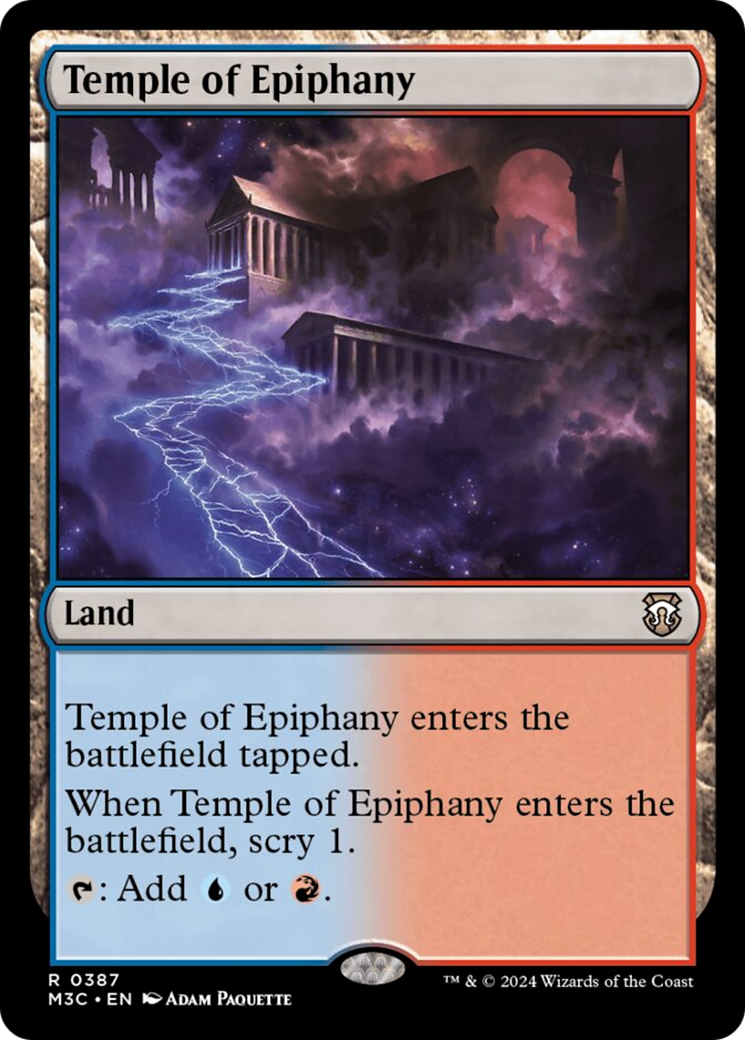 Temple of Epiphany [Modern Horizons 3 Commander] - Magic: The Gathering - Card Brawlers | Quebec | Canada |