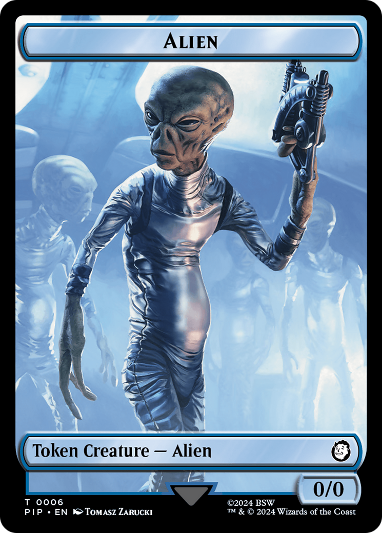 Food (0014) // Alien Double-Sided Token [Fallout Tokens] - Magic: The Gathering - Card Brawlers | Quebec | Canada |