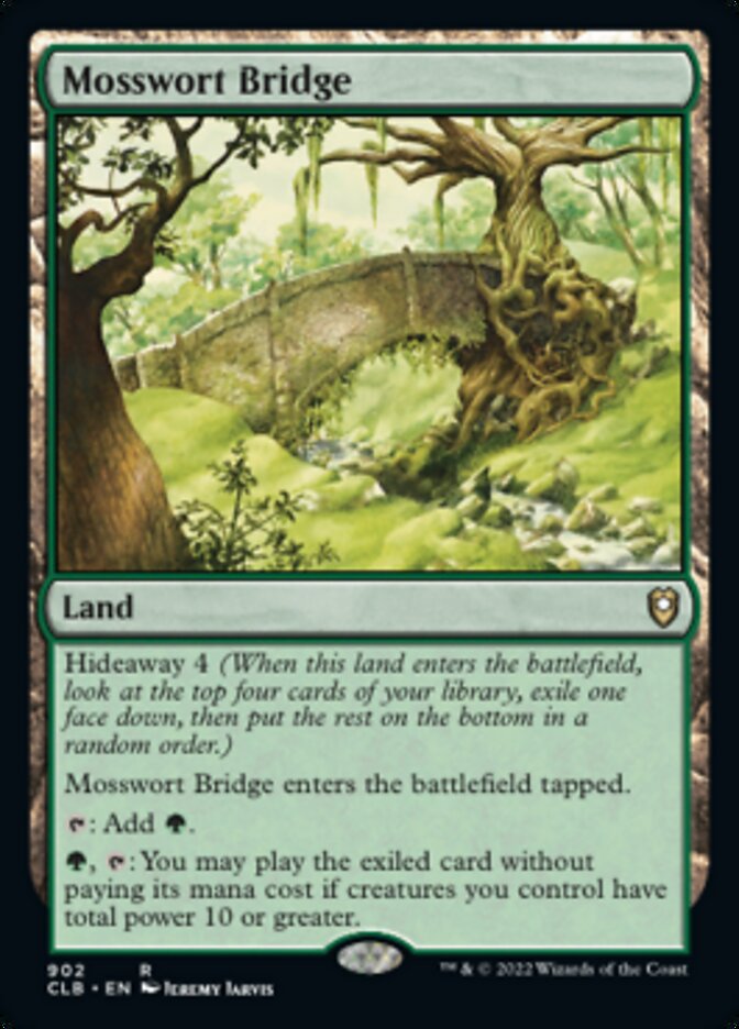 Mosswort Bridge [Commander Legends: Battle for Baldur's Gate] - Magic: The Gathering - Card Brawlers | Quebec | Canada |