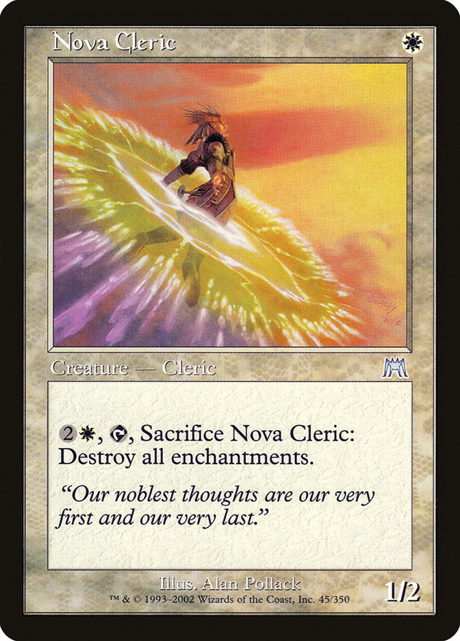 Nova Cleric [Onslaught] - Magic: The Gathering - Card Brawlers | Quebec | Canada |