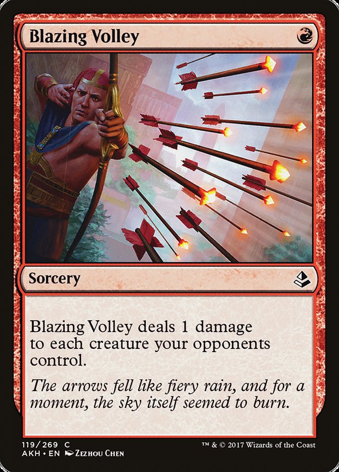 Blazing Volley [Amonkhet] - Magic: The Gathering - Card Brawlers | Quebec | Canada |