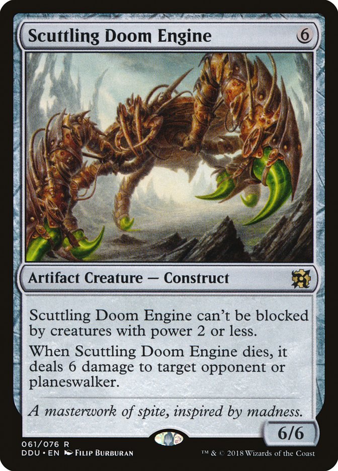 Scuttling Doom Engine [Duel Decks: Elves vs. Inventors] - Magic: The Gathering - Card Brawlers | Quebec | Canada |