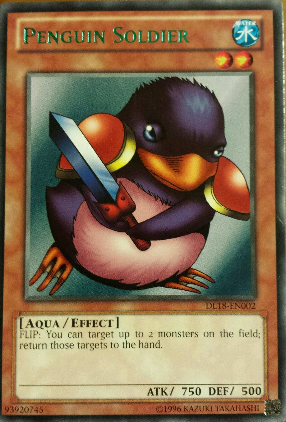 Penguin Soldier (Green - DL18) [DL18-EN002] Rare - Yu-Gi-Oh! - Card Brawlers | Quebec | Canada |