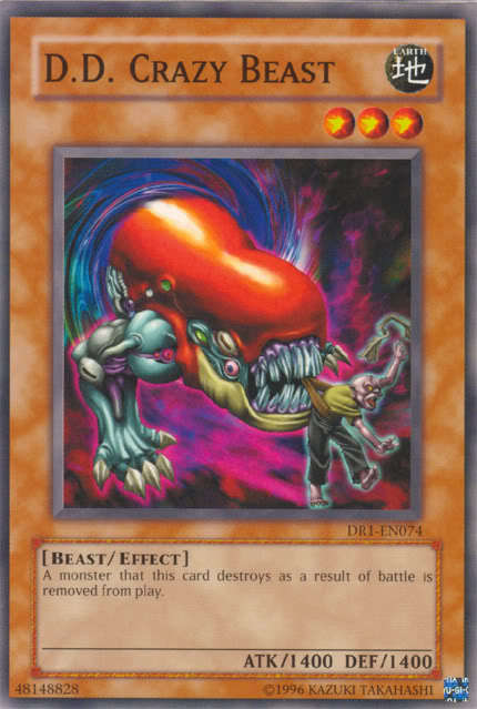 D.D. Crazy Beast [DR1-EN074] Common - Yu-Gi-Oh! - Card Brawlers | Quebec | Canada |