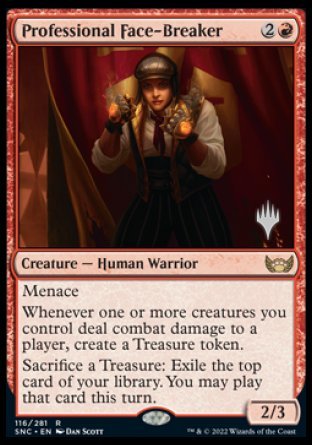 Professional Face-Breaker (Promo Pack) [Streets of New Capenna Promos] - Magic: The Gathering - Card Brawlers | Quebec | Canada |