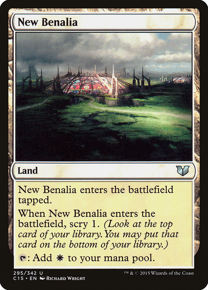 New Benalia [Commander 2015] - Magic: The Gathering - Card Brawlers | Quebec | Canada |