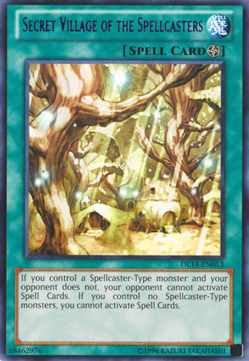 Secret Village of the Spellcasters (Purple) [DL14-EN013] Rare - Yu-Gi-Oh! - Card Brawlers | Quebec | Canada |