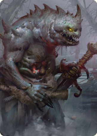 Gray Slaad Art Card [Commander Legends: Battle for Baldur's Gate Art Series] - Magic: The Gathering - Card Brawlers | Quebec | Canada |