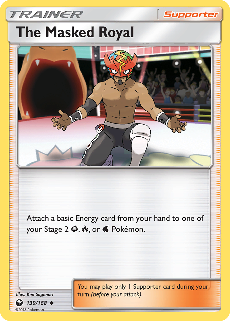 The Masked Royal (139/168) [Sun & Moon: Celestial Storm] - Pokémon - Card Brawlers | Quebec | Canada |