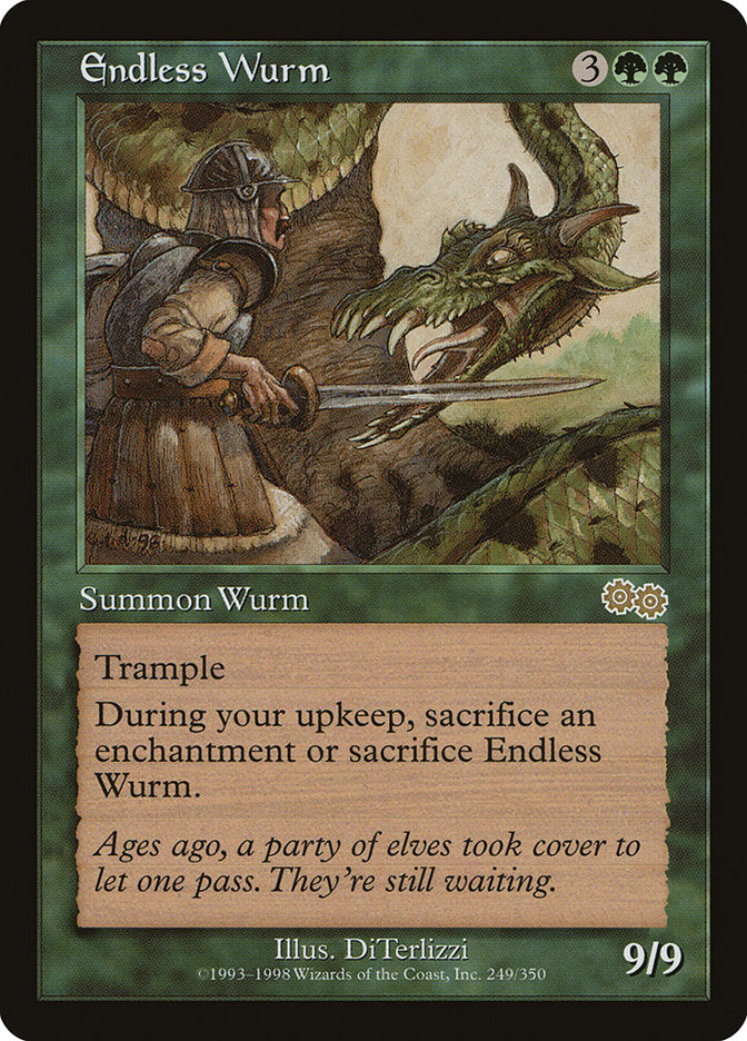 Endless Wurm [Urza's Saga] - Magic: The Gathering - Card Brawlers | Quebec | Canada |