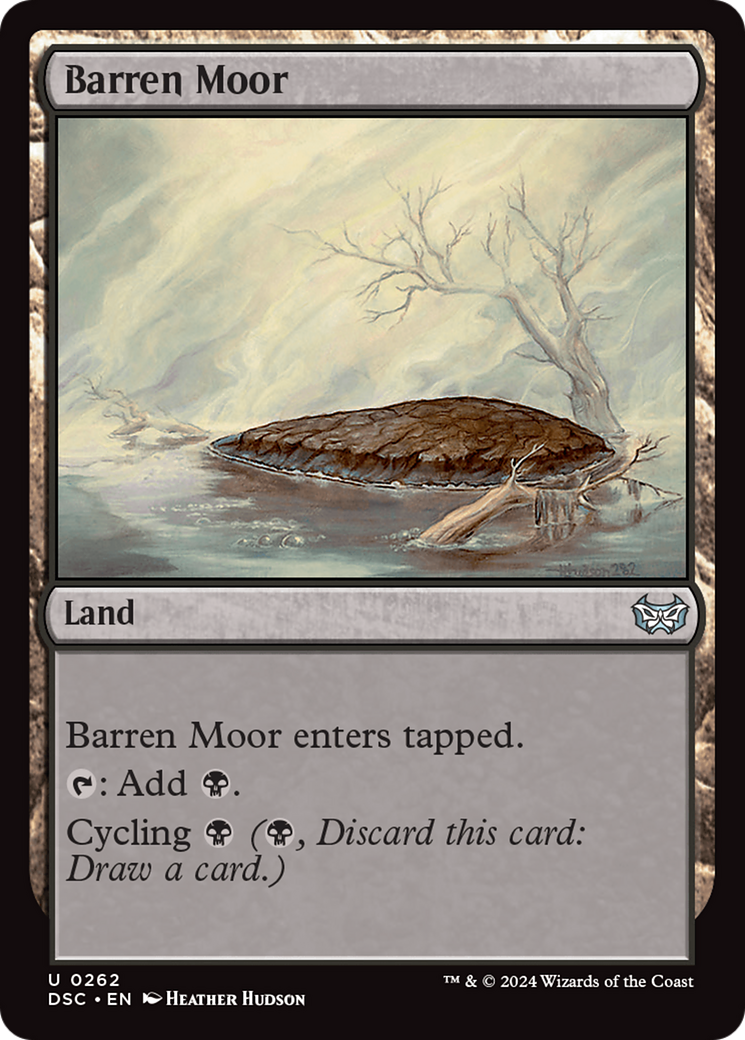 Barren Moor [Duskmourn: House of Horror Commander] - Magic: The Gathering - Card Brawlers | Quebec | Canada |