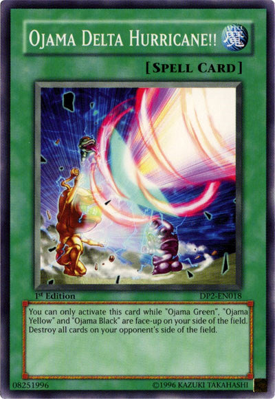Ojama Delta Hurricane!! [DP2-EN018] Common - Yu-Gi-Oh! - Card Brawlers | Quebec | Canada |