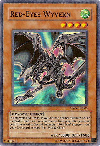 Red-Eyes Wyvern [GX06-EN002] Super Rare - Yu-Gi-Oh! - Card Brawlers | Quebec | Canada |