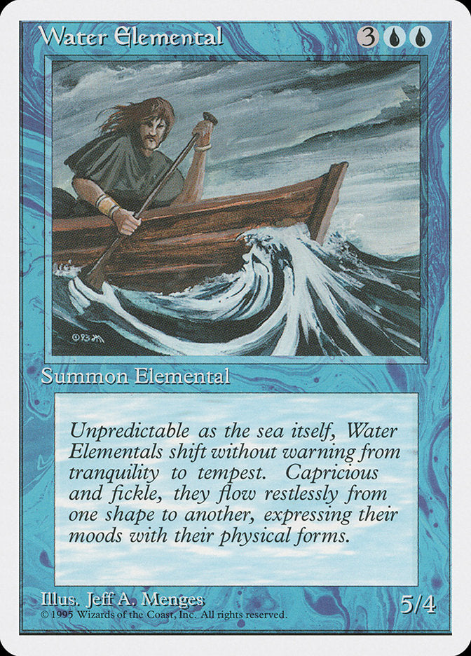 Water Elemental [Fourth Edition] - Magic: The Gathering - Card Brawlers | Quebec | Canada |
