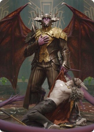 Ob Nixilis, the Adversary 1 Art Card [Streets of New Capenna Art Series] - Magic: The Gathering - Card Brawlers | Quebec | Canada |