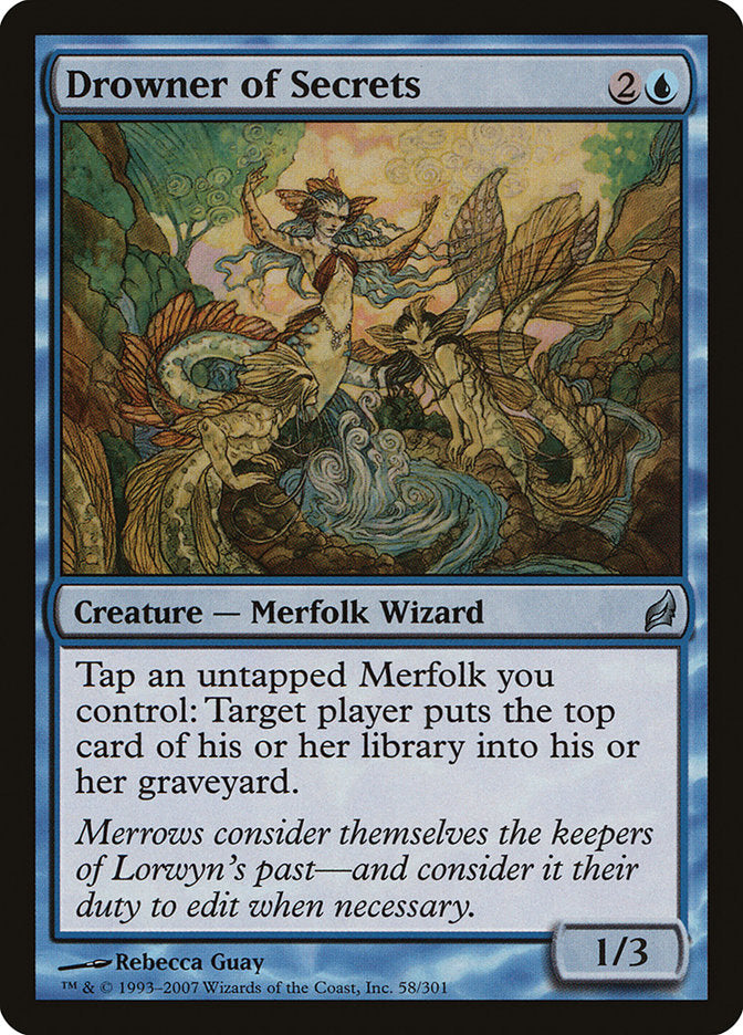 Drowner of Secrets [Lorwyn] - Magic: The Gathering - Card Brawlers | Quebec | Canada |