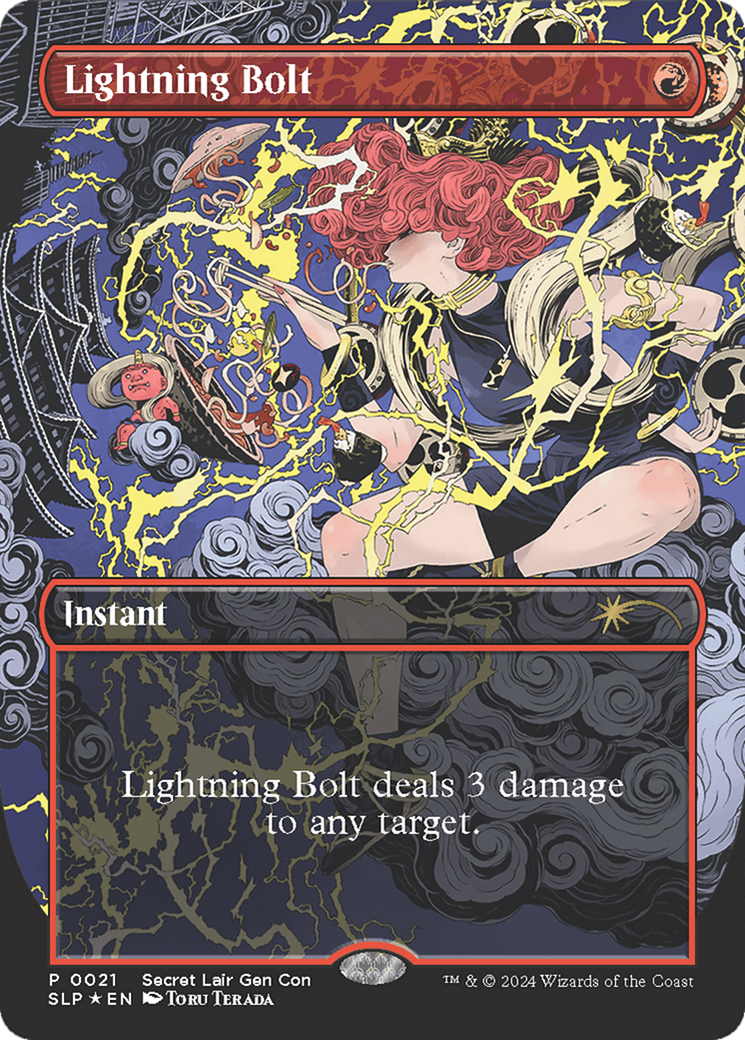 Lightning Bolt [Secret Lair Showdown] - Magic: The Gathering - Card Brawlers | Quebec | Canada |