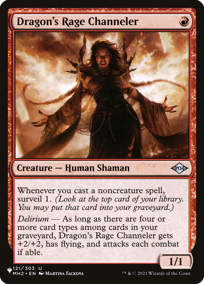 Dragon's Rage Channeler [The List] - Magic: The Gathering - Card Brawlers | Quebec | Canada |