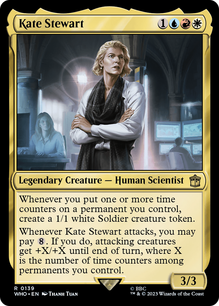 Kate Stewart [Doctor Who] - Magic: The Gathering - Card Brawlers | Quebec | Canada |