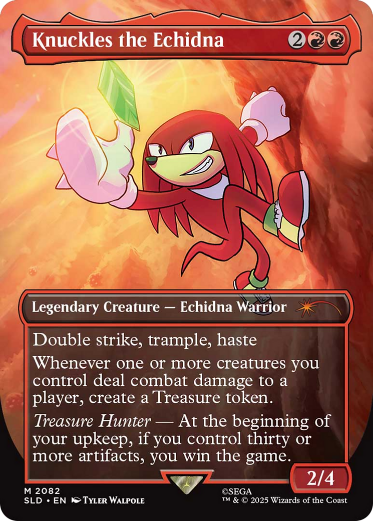 Knuckles the Echidna [Secret Lair Drop Series] - Magic: The Gathering - Card Brawlers | Quebec | Canada |