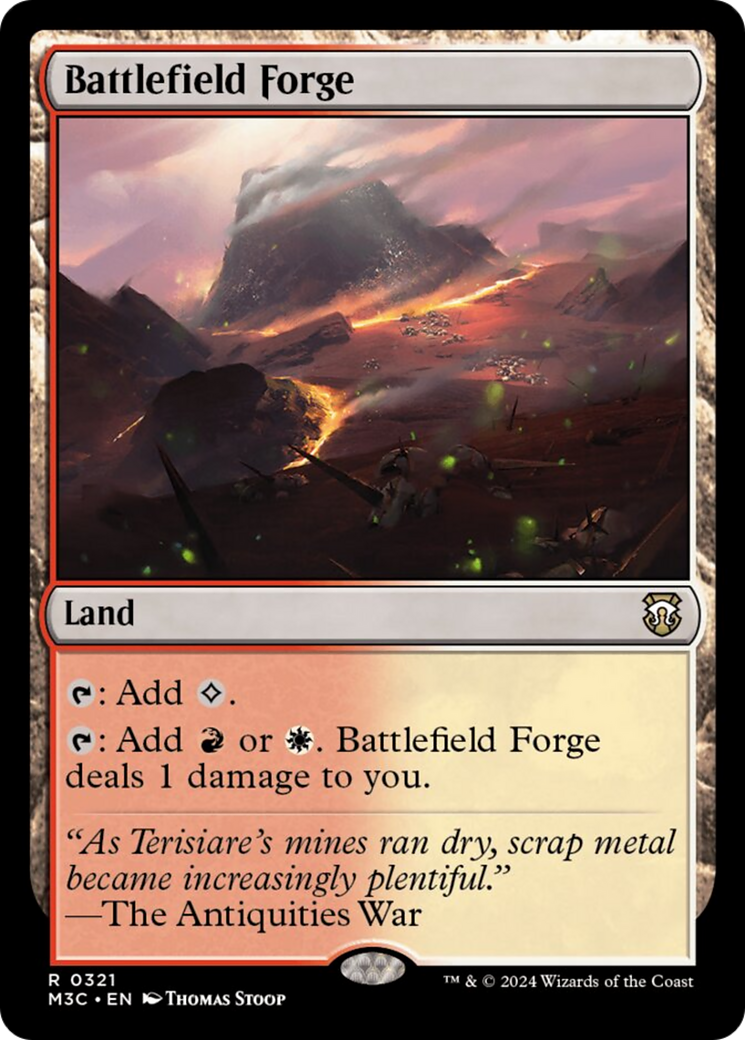 Battlefield Forge [Modern Horizons 3 Commander] - Magic: The Gathering - Card Brawlers | Quebec | Canada |