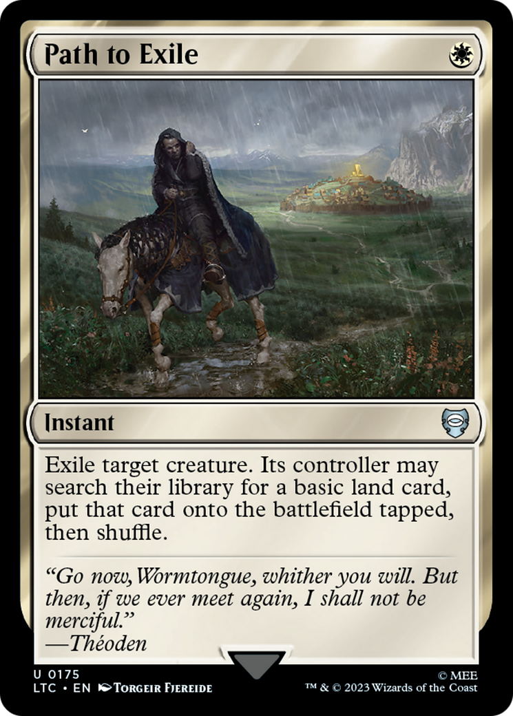 Path to Exile [The Lord of the Rings: Tales of Middle-Earth Commander] - Magic: The Gathering - Card Brawlers | Quebec | Canada |