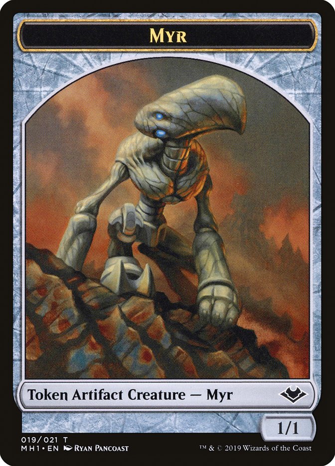 Soldier (004) // Myr (019) Double-Sided Token [Modern Horizons Tokens] - Magic: The Gathering - Card Brawlers | Quebec | Canada |