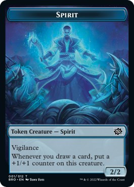 Powerstone // Spirit Double-Sided Token [The Brothers' War Tokens] - Magic: The Gathering - Card Brawlers | Quebec | Canada |