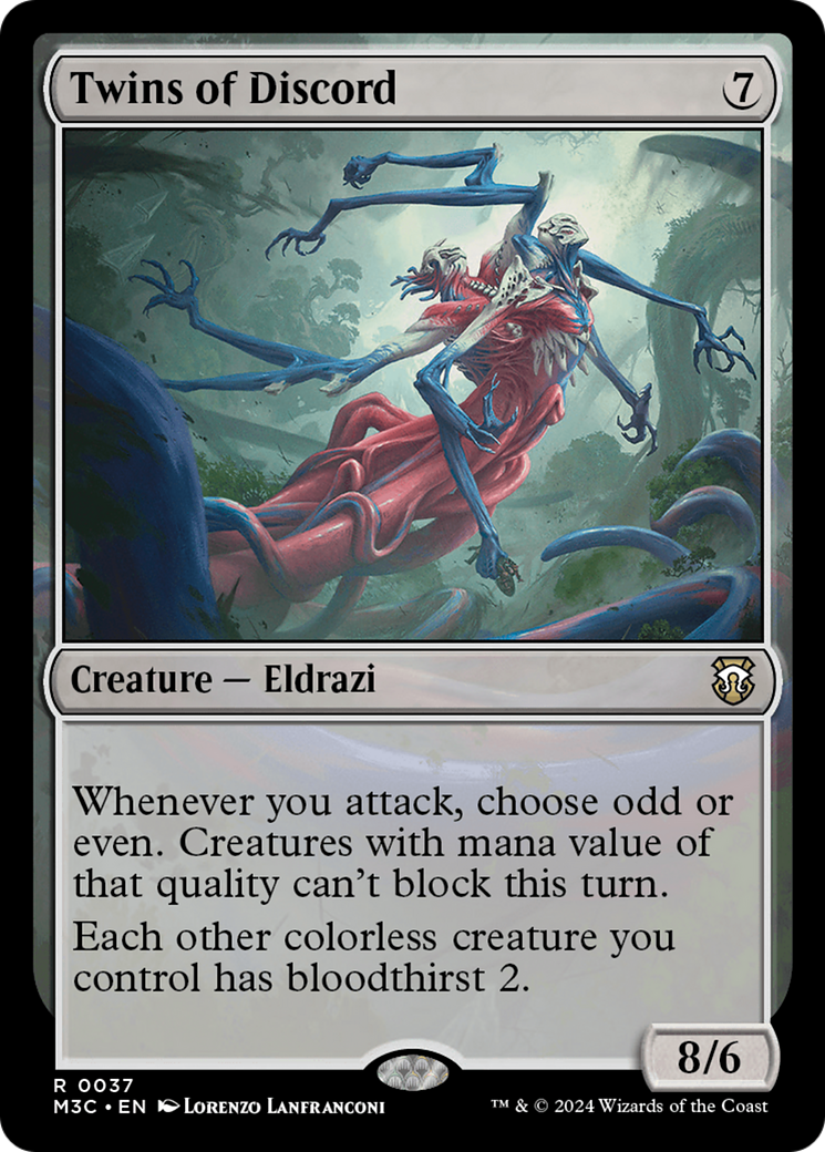 Twins of Discord (Ripple Foil) [Modern Horizons 3 Commander] - Magic: The Gathering - Card Brawlers | Quebec | Canada |